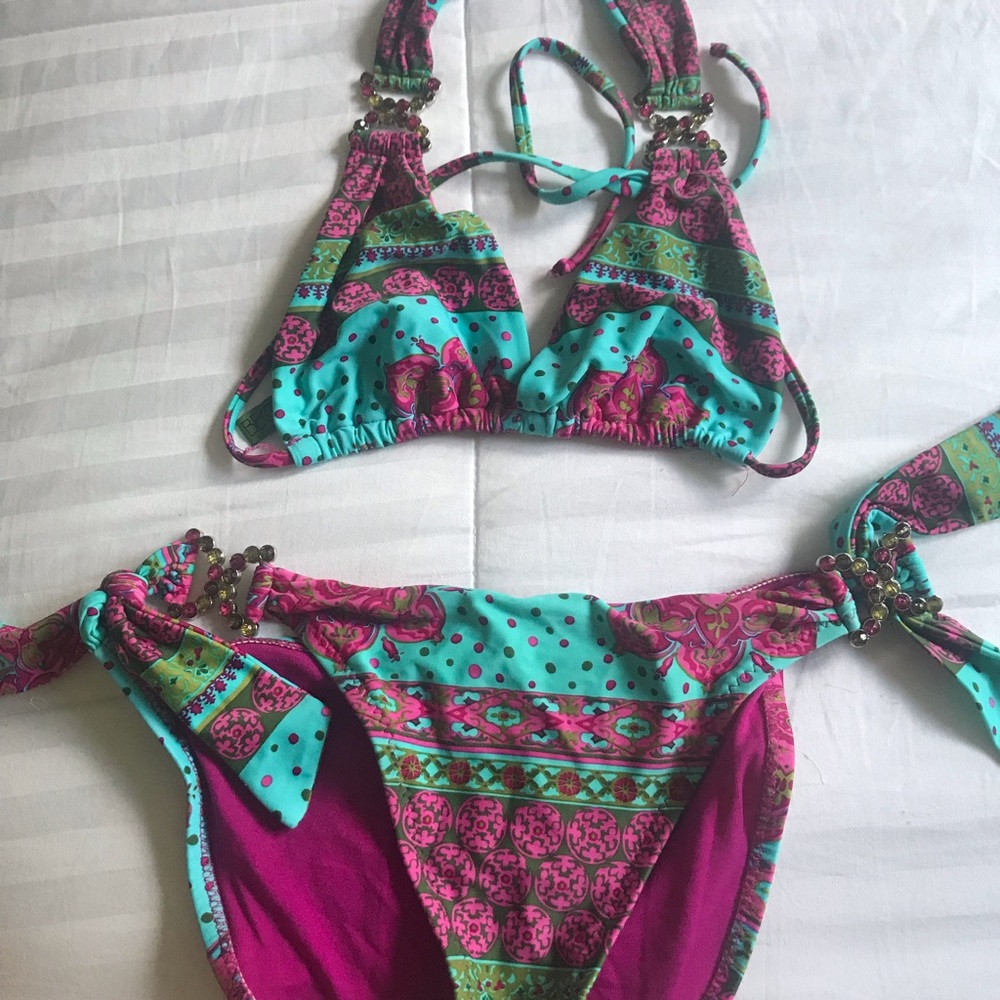 Teal Bikini by Becca